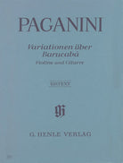 Variations on Barucaba Op 14 Vln Gtr