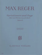Variations and Fugue on Theme of J S Bach Op 81