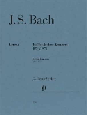 Bach - Italian Concerto Bwv 971 for Piano Urtext