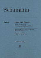 Liederkreis Op 39 High 1842 and 1850 Versions
