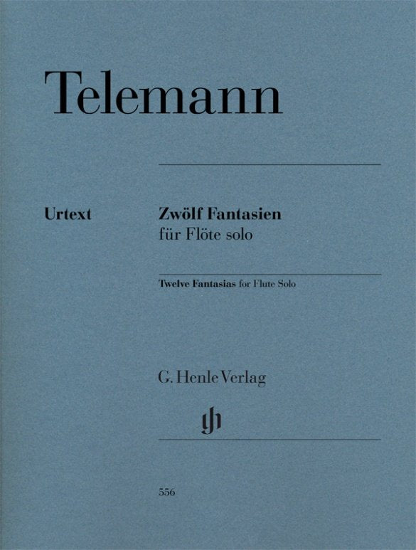 Telemann - 12 Fantasias for Flute Solo Twv 40:2-13
