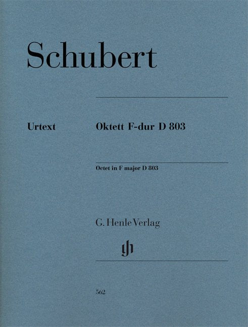 Octet in F Major D 803 Urtext