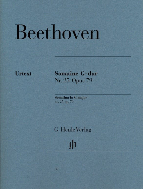 Beethoven - Sonatina (sonata) G Major Op 79 Urtext