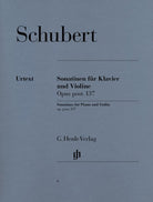 Schubert - Sonatinas Op 137 D384-5 D408 Violin/piano