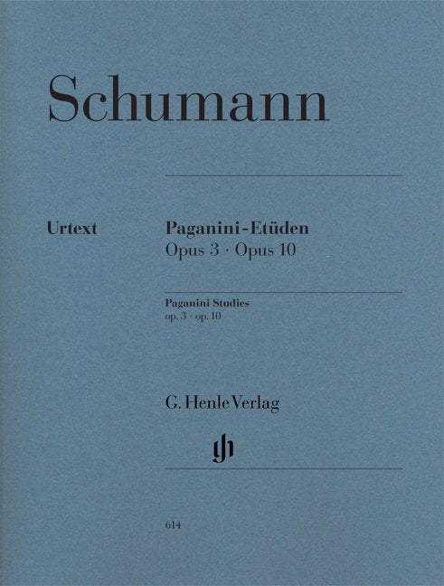Paganini Studies Op 3 Op 10