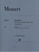 Flute Quartets K285 K285a K285b K298 Parts