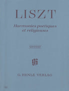 Liszt - Harmonies Poetiques Et Religieuses Urtext