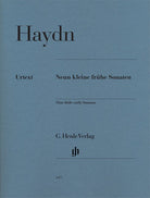 Haydn - 9 Little Early Sonatas Piano Urtext