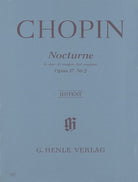 Nocturne Op 37 No 2 G Urtext