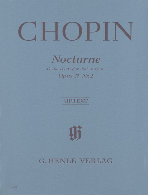 Nocturne Op 37 No 2 G Urtext