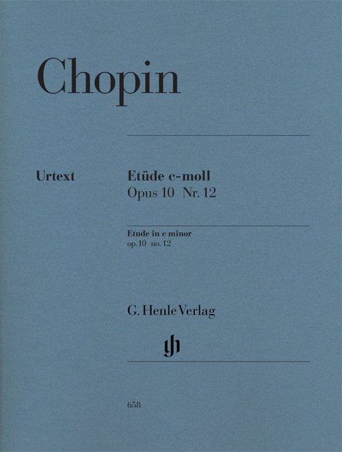 Chopin - Etude Op 10 No 12 C Minor Urtext