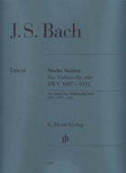 Bach - 6 Suites Bwv 1007-1012 Cello Solo Urtext