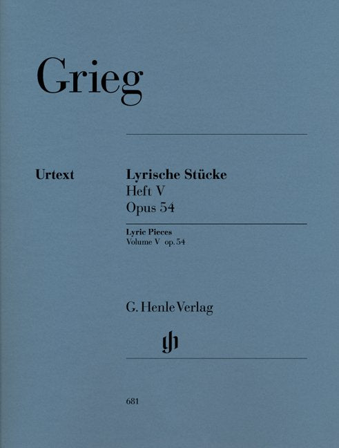 Grieg - Lyric Pieces Op 54 Urtext