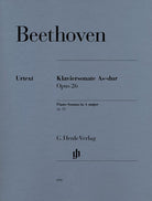 Beethoven - Sonata Op 26 a Flat Urtext