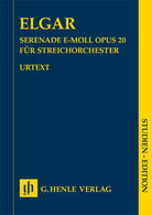 Elgar - Serenade E Minor Op 20 String Orchestra Study Score