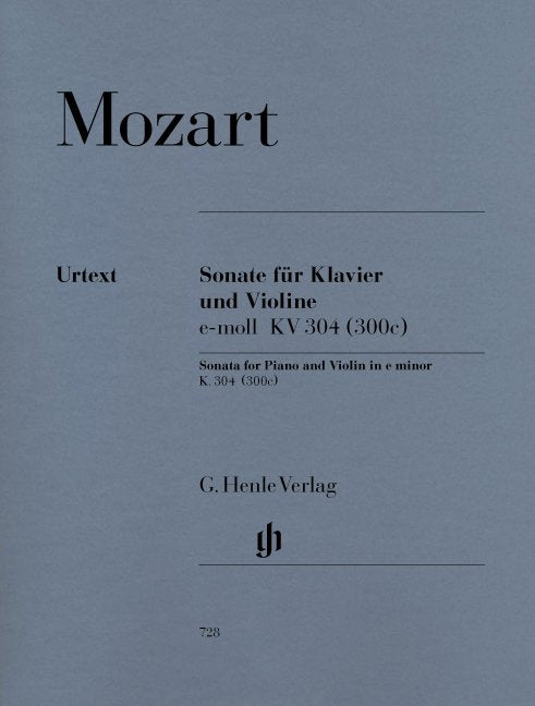 Mozart - Violin Sonata E Minor K 304