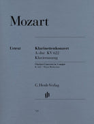 Mozart - Concerto a Maj K 622 Clarinet in A/piano
