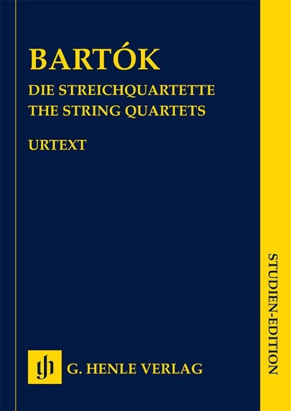 Bartok - the String Quartets 6 Study Scores in a Slipcase