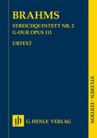 Brahms - String Quintet No 2 G Major Op 111 Study Score
