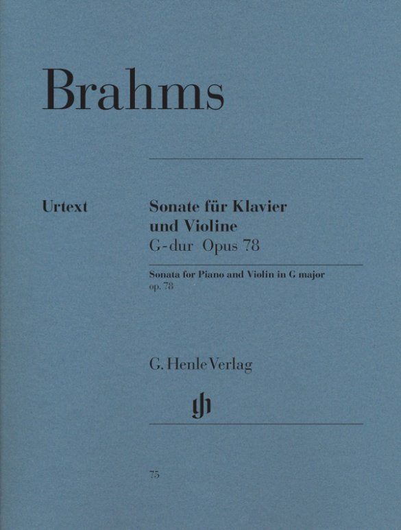 Brahms - Sonata G Major Op 78 Violin/piano
