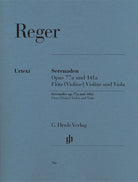 Serenades Op 77a and 141a Fl (or Vln) Vln Vla