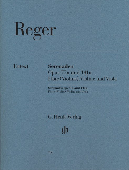 Serenades Op 77a and 141a Fl (or Vln) Vln Vla