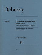 Debussy - Premiere Rhapsodie & Petite Piece Clarinet/piano