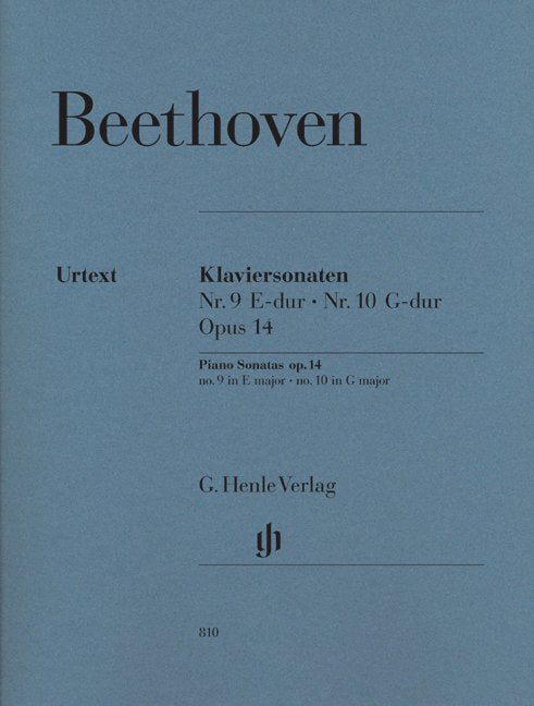 Beethoven - Piano Sonatas Op 14 No 1 & 2 in E and G
