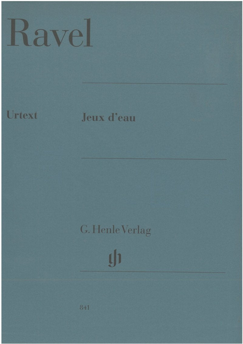 Ravel - Jeux Deau Urtext