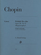 Chopin - Prelude Op 28 No 15 D Flat Raindrop Urtext