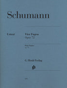 Fugues 4 Op 72 Urtext