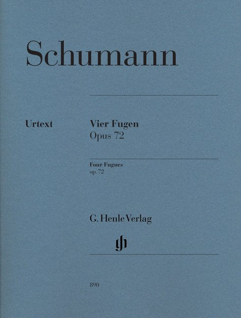 Fugues 4 Op 72 Urtext