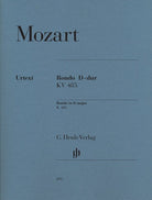Mozart - Rondo D Major K 485 Urtext