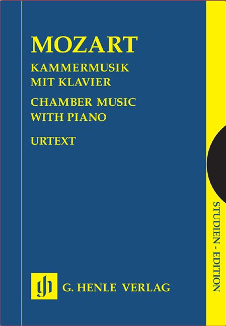 Chamber Music With Piano Study Scores in Slipcas