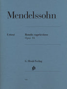 Mendelssohn - Rondo Capriccioso Op 14 Urtext