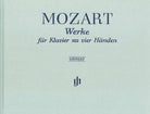 Mozart - Works for Piano 4 Hands Clothbound Urtext