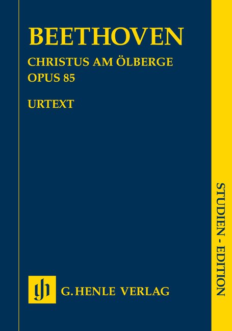Christ on Mount of Olives Op 85 Study Score
