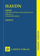 London Trios Hob 4 No 1-4 2fl Vc Study Score