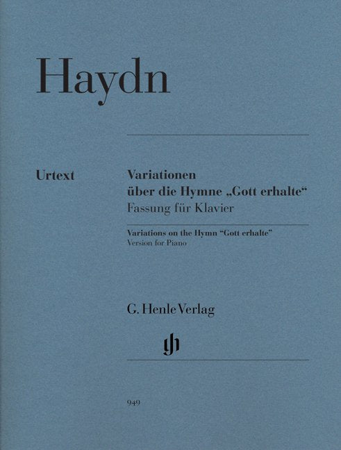 Variations on Gott Erhalte Urtext