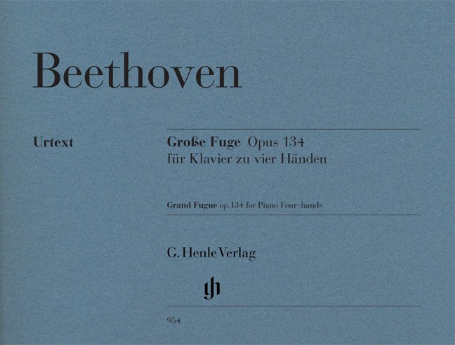 Grand Fugue Op 134 Pd Urtext