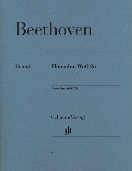 Flute Duo Woo 26 Ed Voss 2fl