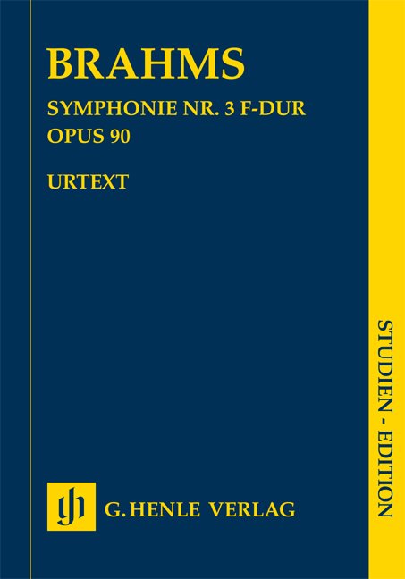 Symphony No 3 Op 90 F Study Score