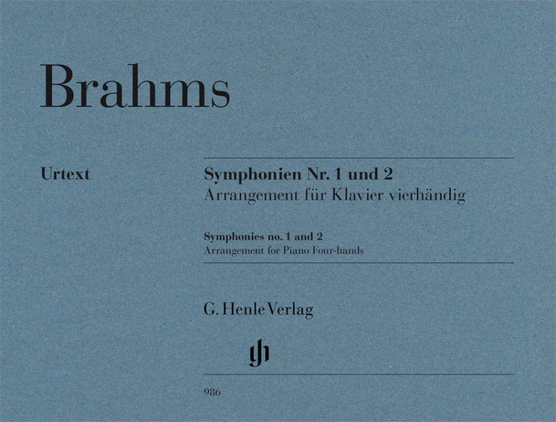 Symphony No 1 and 2 2p4h