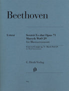 Sextet Op 71 E Flat and March Woo 29 Parts