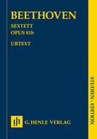 Sextet E Flat Op 81b Study Score