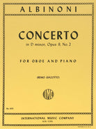 Albinoni - Concerto D Minor Op 9 No 2 Oboe/piano