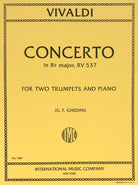 Concerto B Flat Rv 537 2tpt/pno
