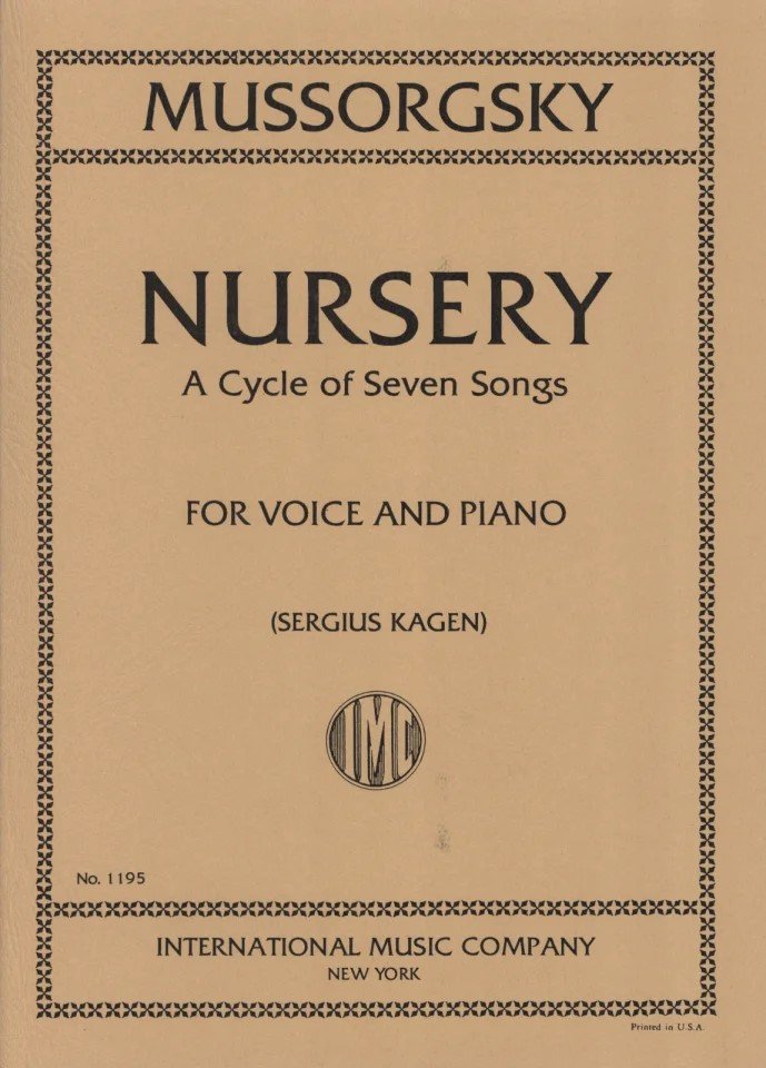 Nursery Songs Med-High Engl/russian