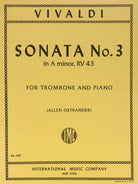 Vivaldi - Sonata No 3 a Min Trombone/piano