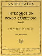 Introduction and Rondo Capriccioso Op 28 Violin/piano